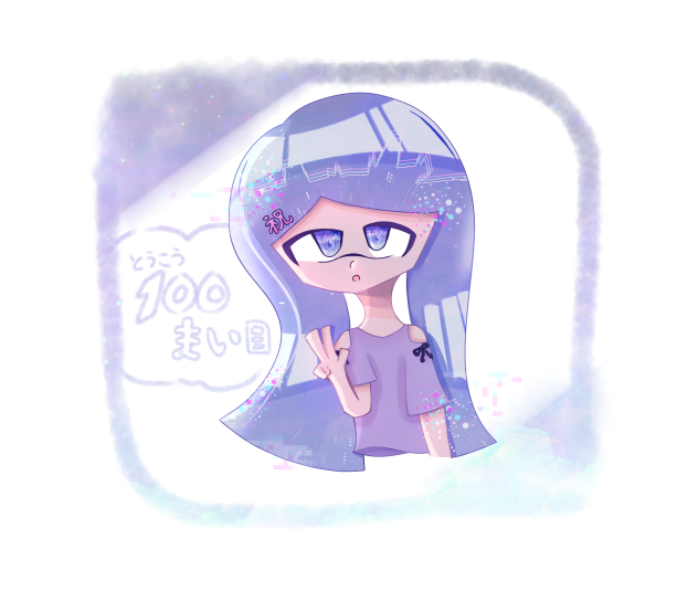 100枚目ありがとう！⚡️🟪🗯