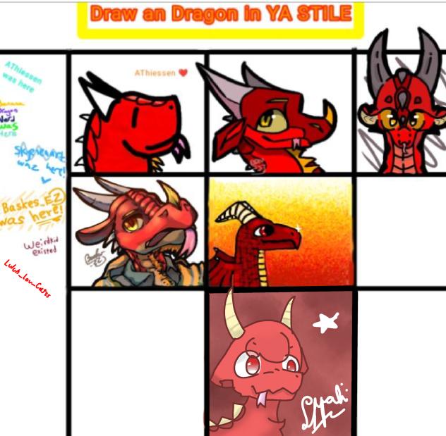 Draw na Dragon in YA STILE