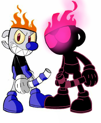 Nightmare Cuphead y Mugman Evil #2