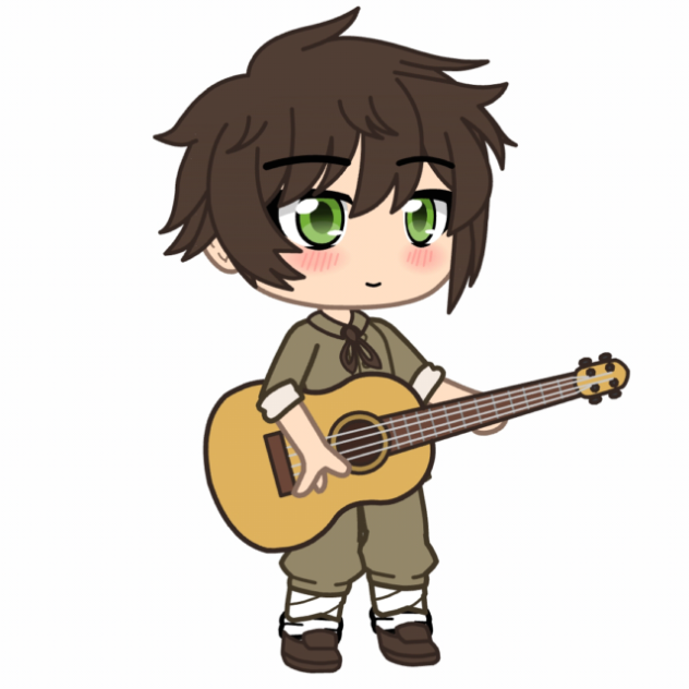 Spain and his guitar