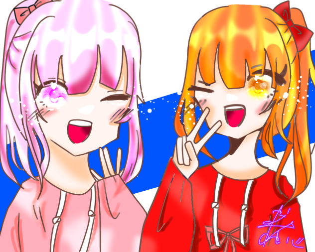 まいちゃんとまやちゃん