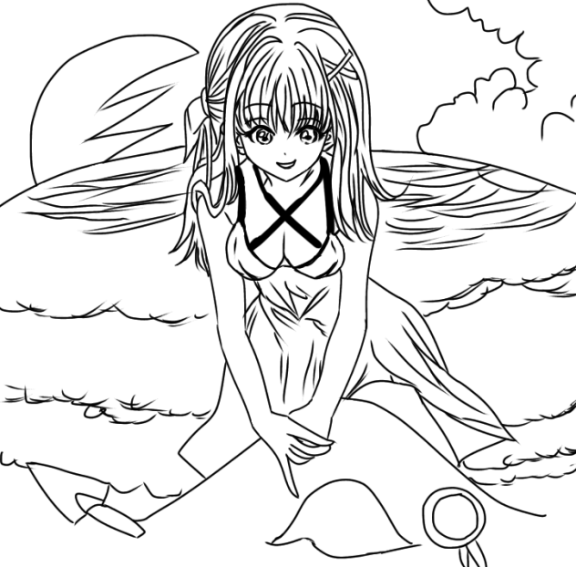 無題178  線画