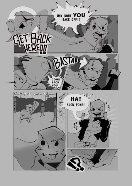 comic page for my upcoming au - ibisPaint