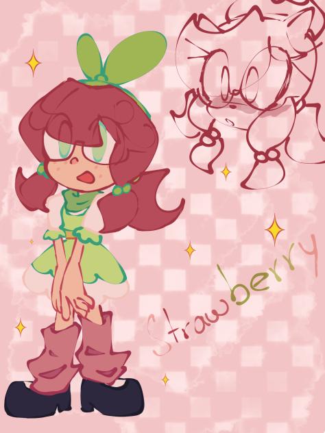Strawberry Cartoon