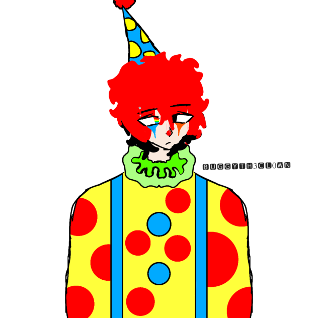 Buggy as a clown