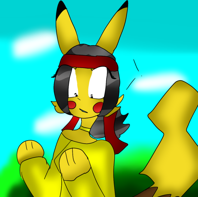 if chief Maria turned into a Pikachu