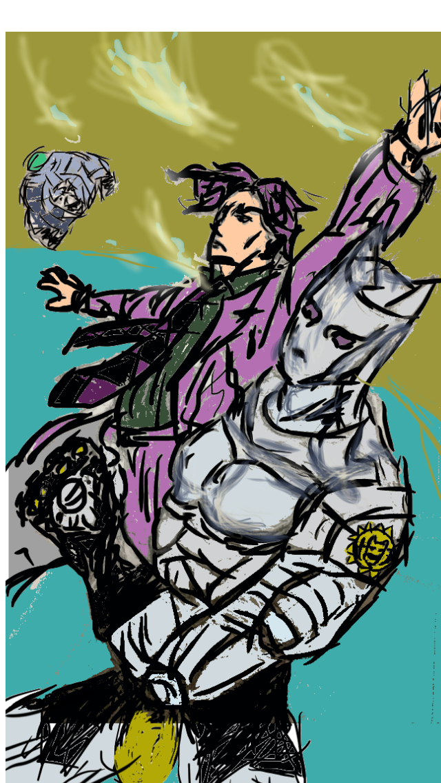 吉良吉影 キラークイーン Ibispaint