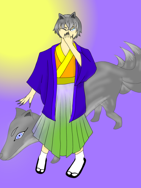妖狐の擬人化