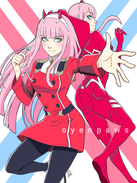 zerotwo fanart