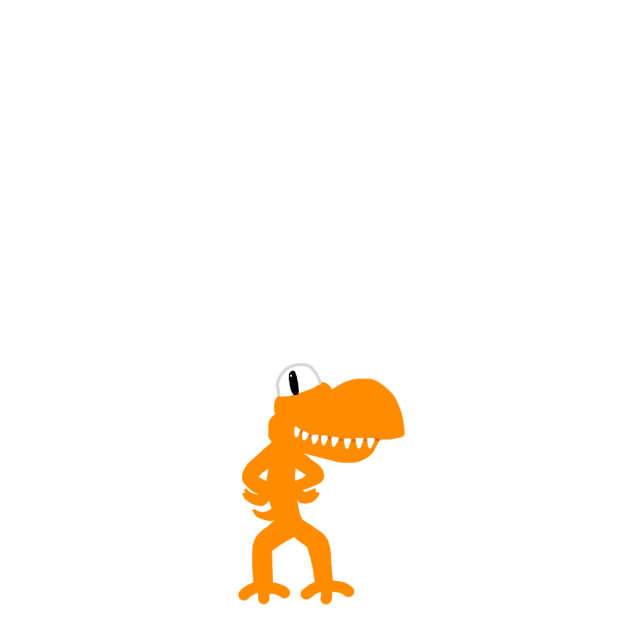 Rainbow Friends Orange