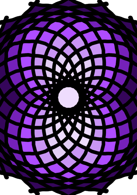purple spiral - ibisPaint