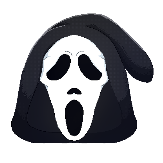 Halloween mask (pixel)