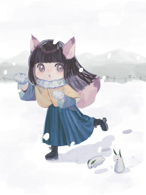 ゆきやこんこん