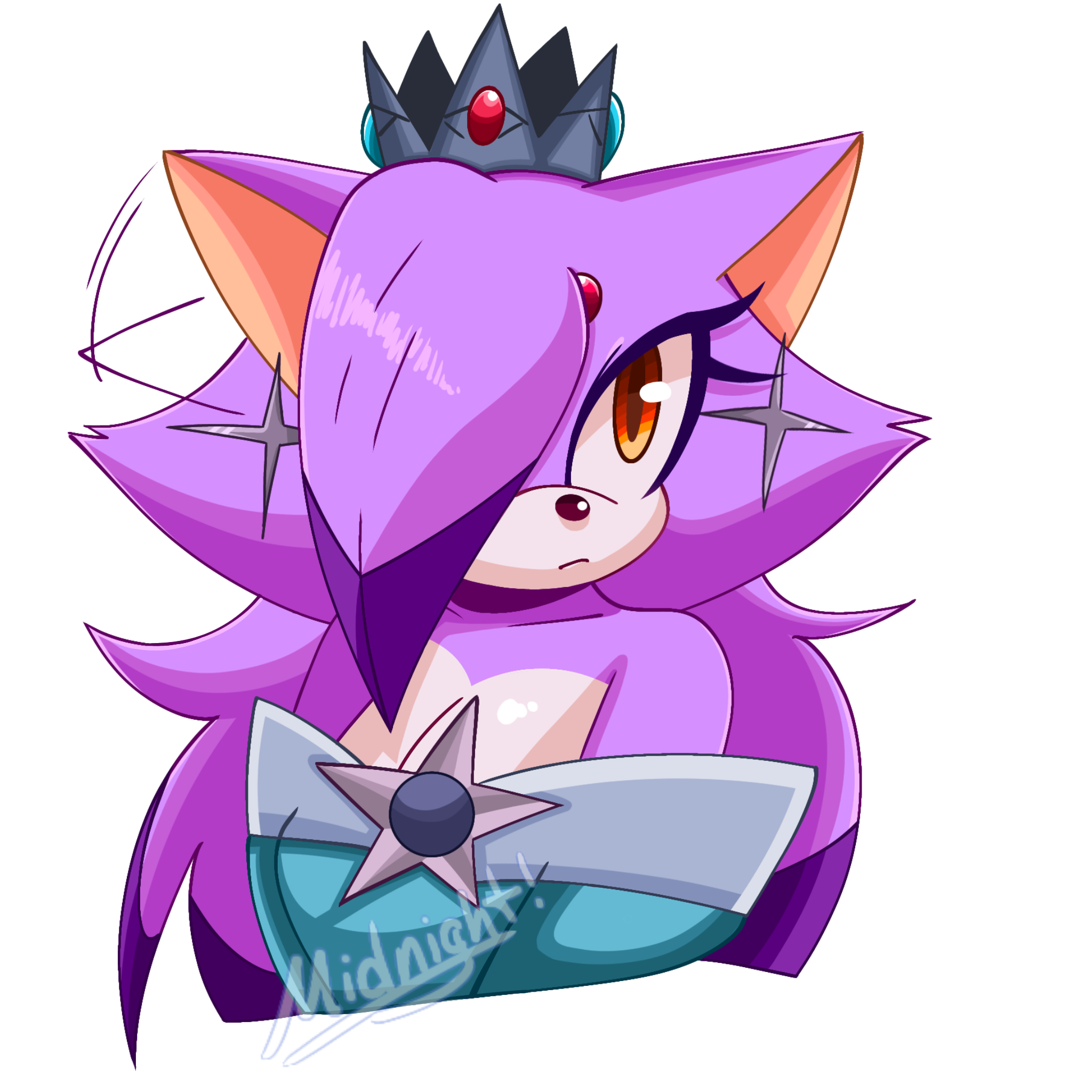 Blaze as Rosalina!🌟 - ibisPaint