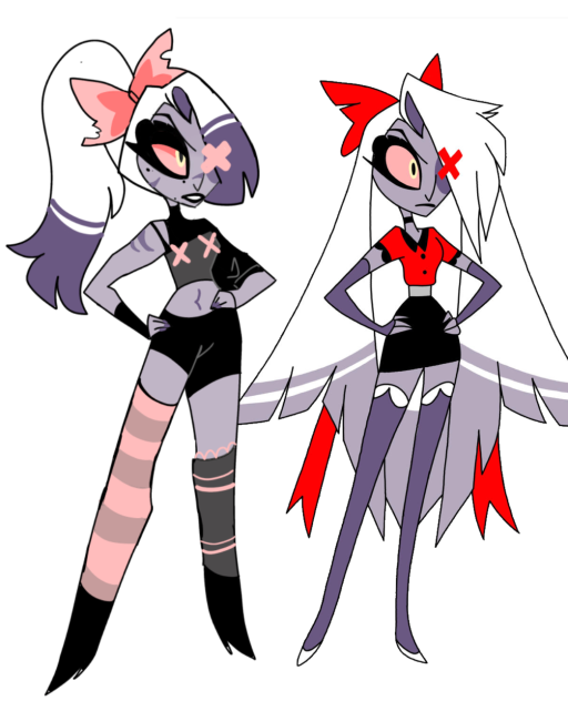 VEGGIE REDESIGN IN HAZBIN STYLEE
