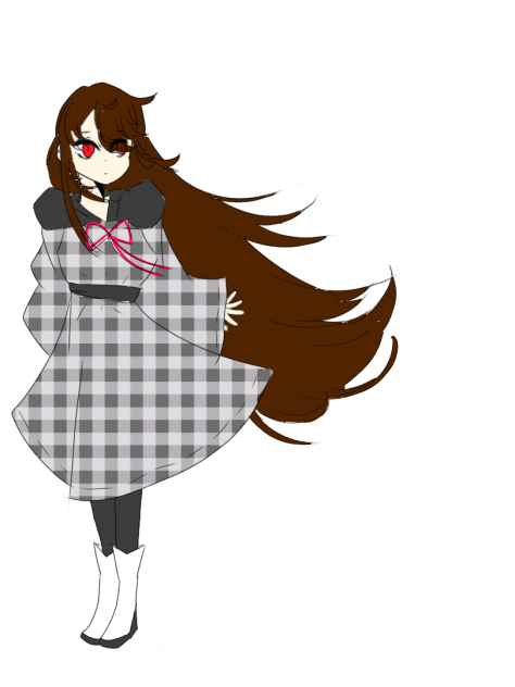 ハロウィン的な女の子　ラフ