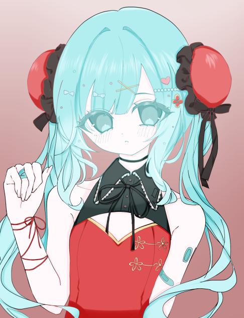チャイナミク　線画