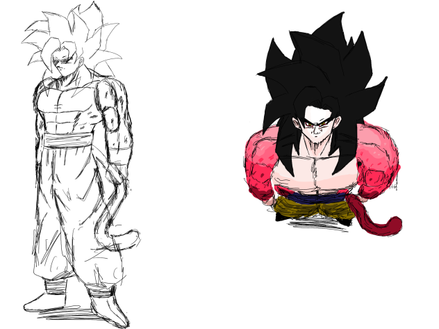 超サイヤ人4 孫悟空