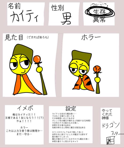 キャラ募,カイティ