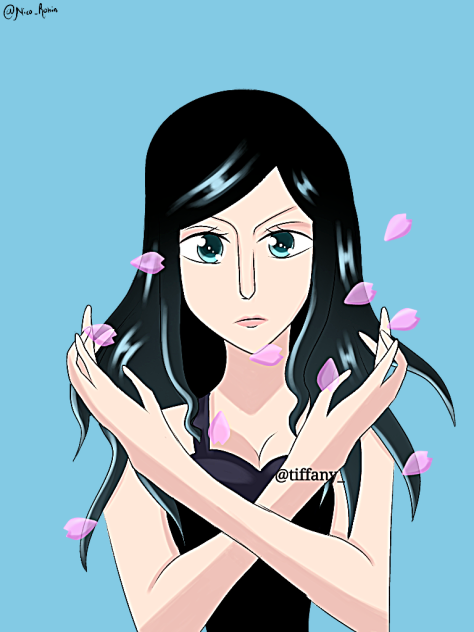 fanart Nico Robin - ibisPaint