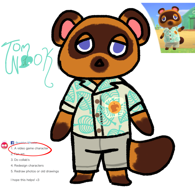 Tom Nook ibisPaint