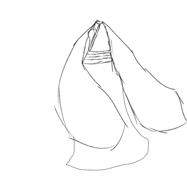 Kimono dress base.