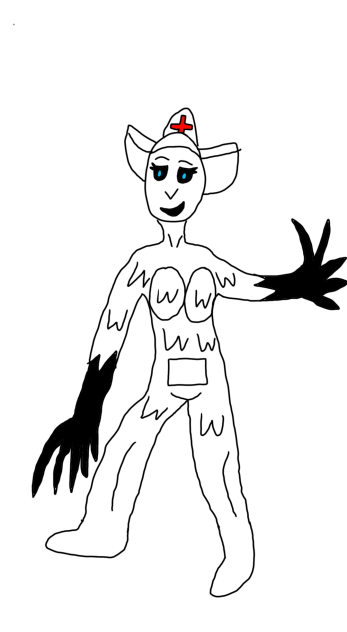 White scythe Slendytubbies speedpaint