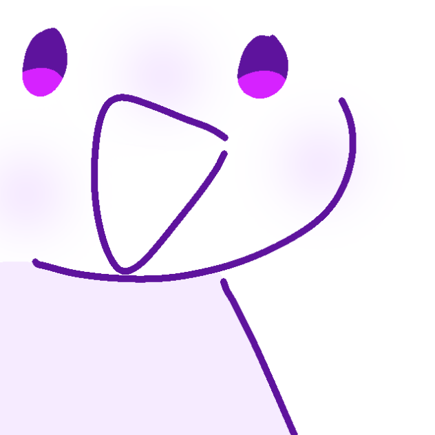 Purple face