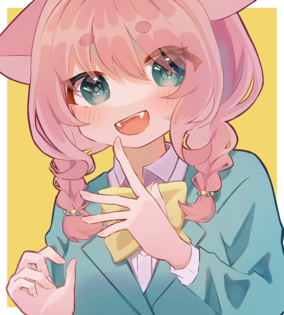 ふわふわみつあみ