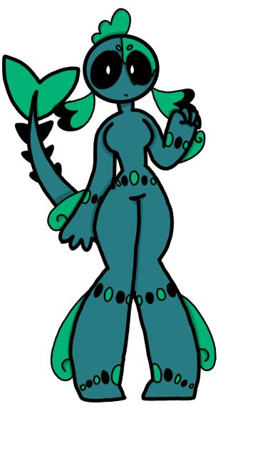 For trade- Eel fish Girl OC