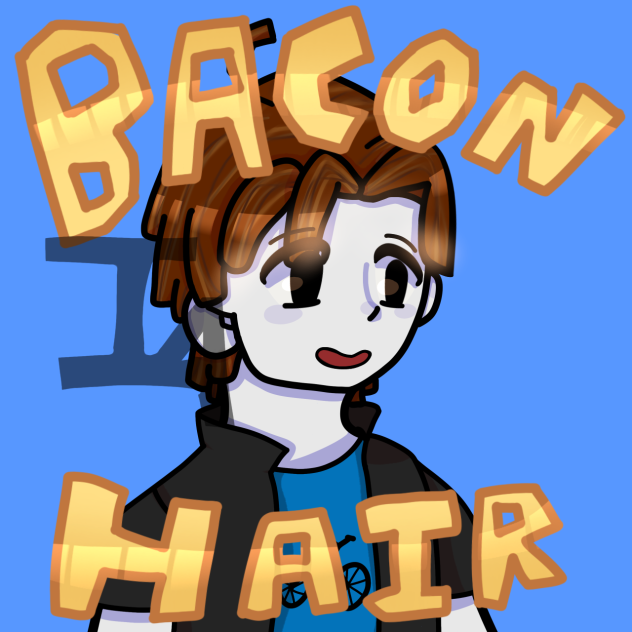 Roblox bacon hair - ibisPaint