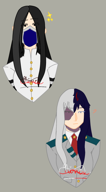 speedpaint of my main oc's