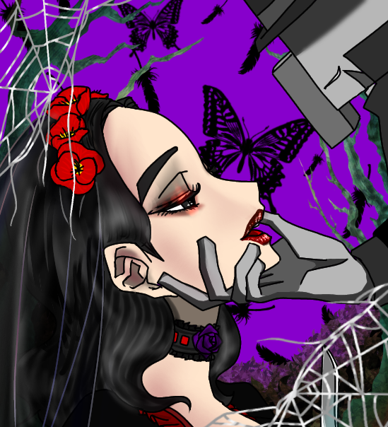 芥子の花嫁、麝香揚羽