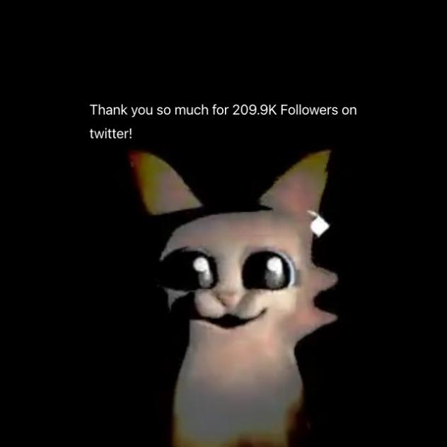 A special for 209.9K on twitter