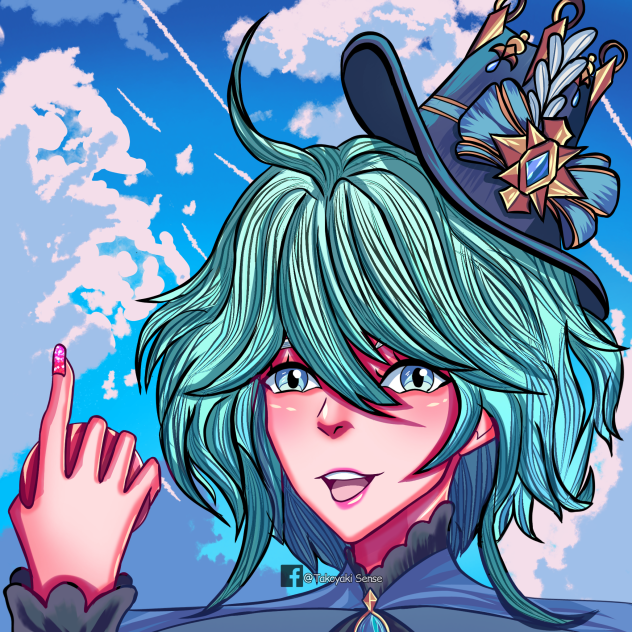 Focalors Furina Genshin Impact Fanart