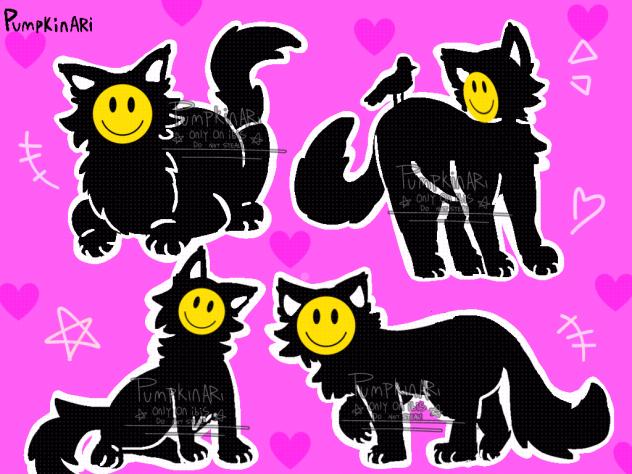 🙂 smiley cat ⚠️