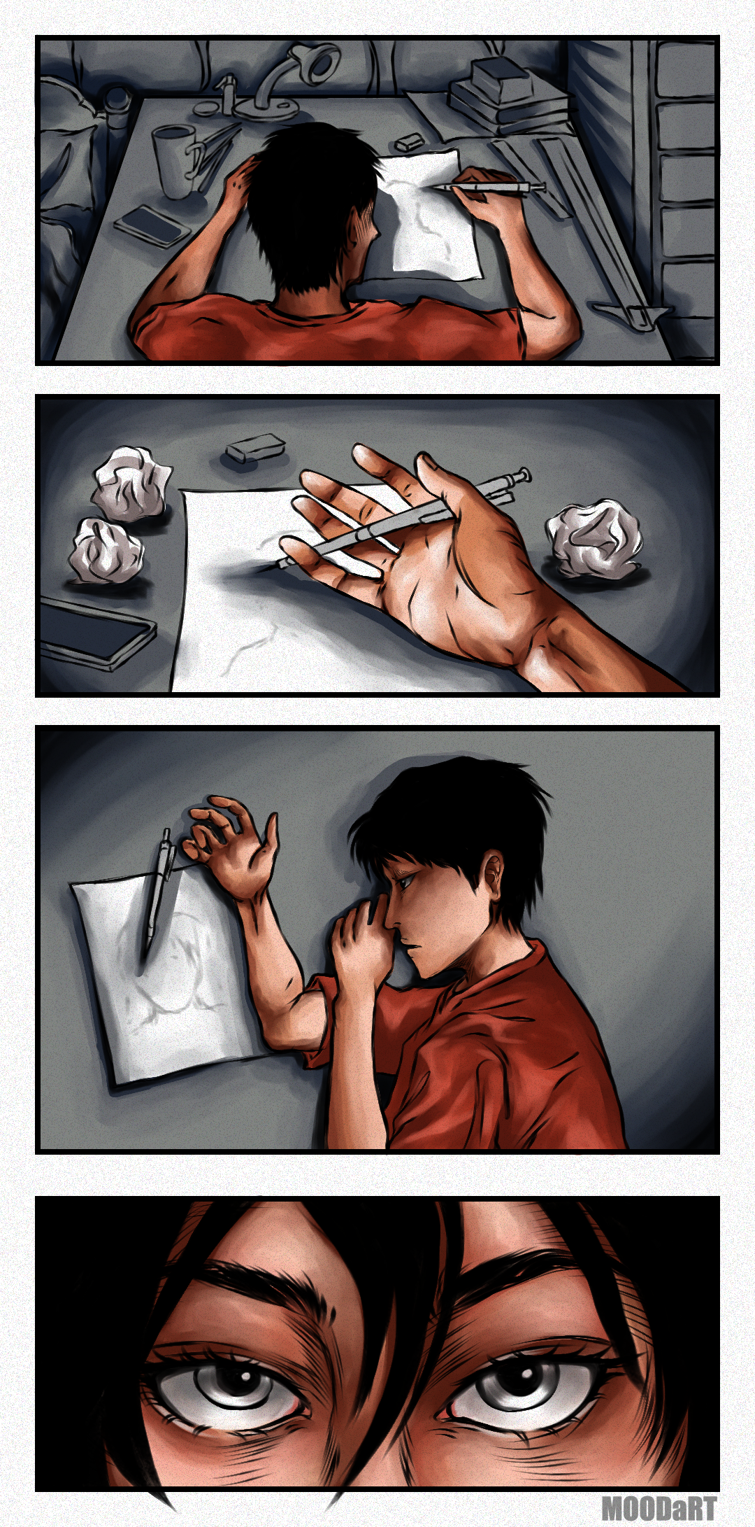 4 panel manga-webtoon - ibisPaint