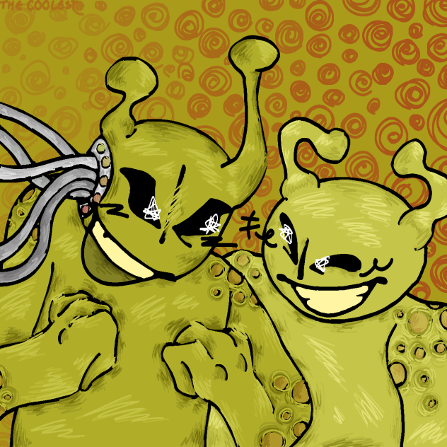 2 alien friends