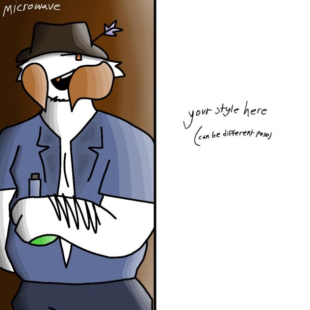 phighting oc dtiys cause i drew bro once