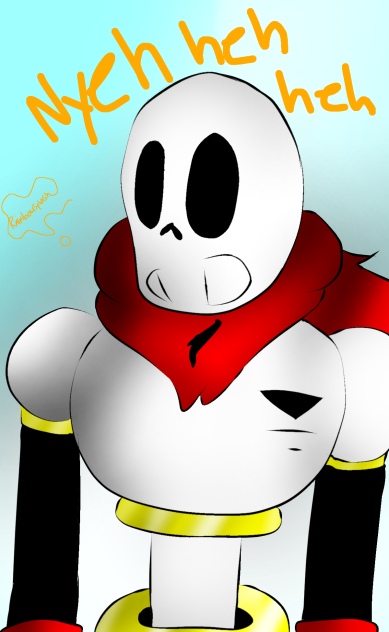 Undertale Papyrus Speedpaint
