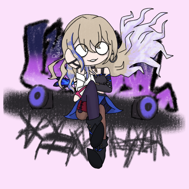 Serval in Scene Kid Style