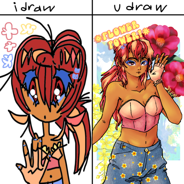 you drew i drew