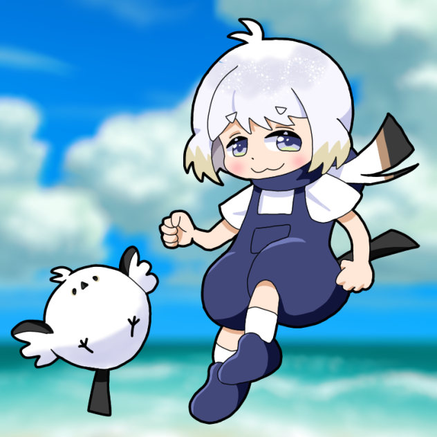 夏服こまエナガちゃん