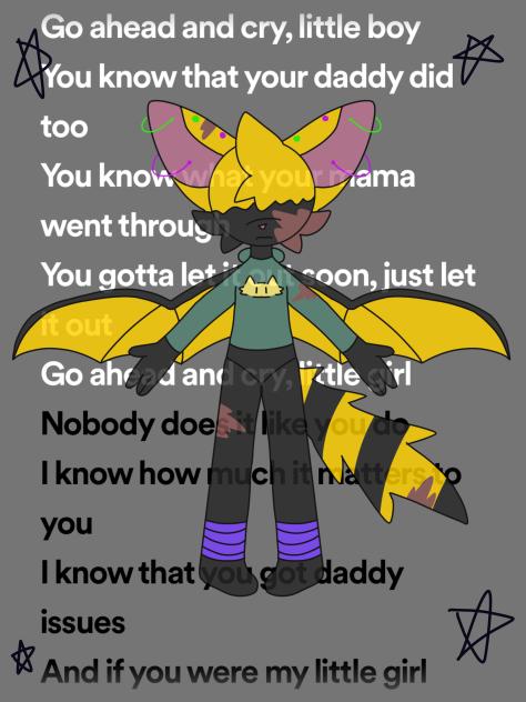 Go ahead and cry little boy
