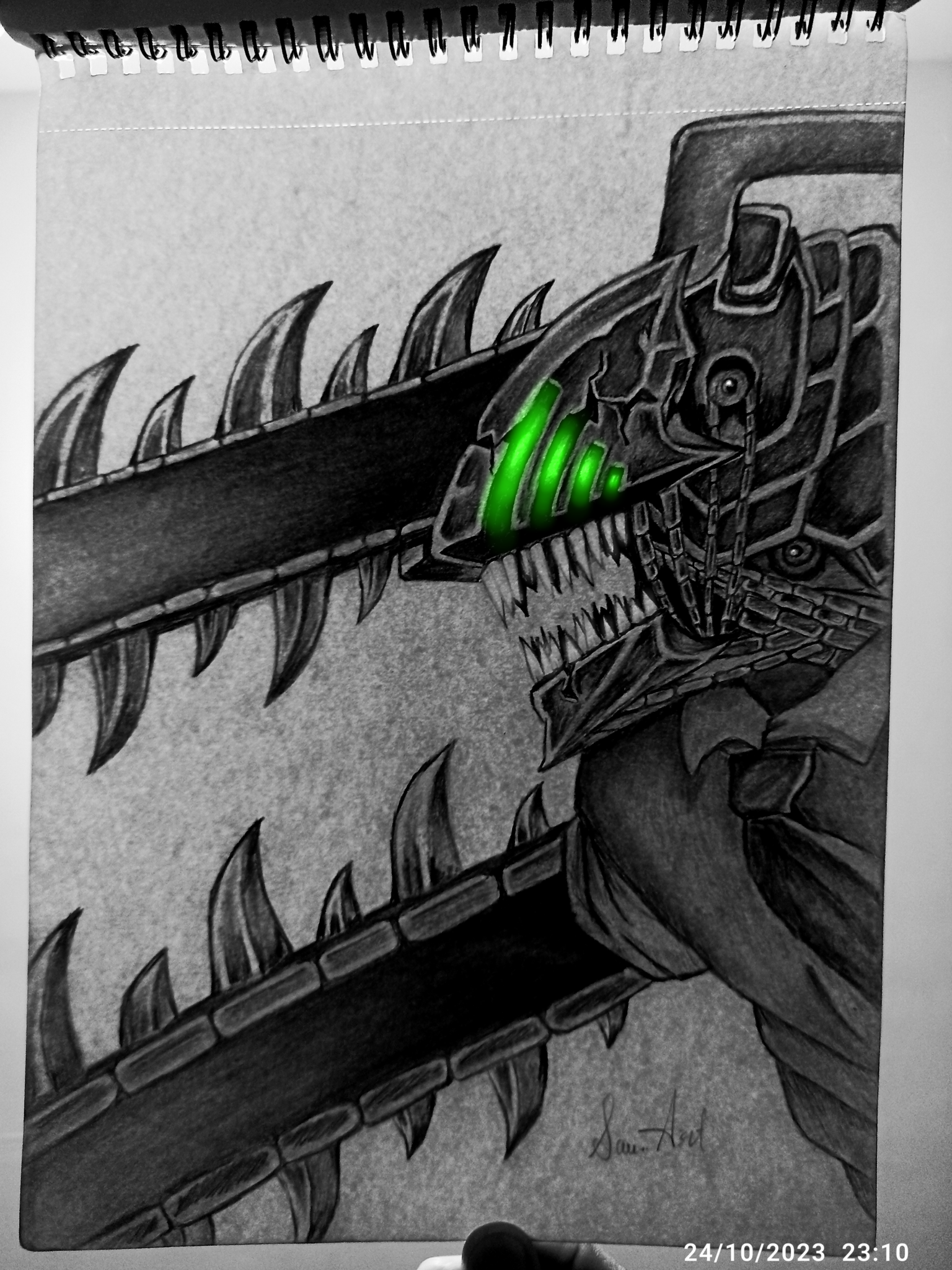 Chainsaw man 🟢 - ibisPaint