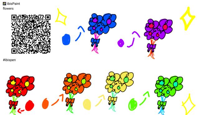 flowers - ibisPaint