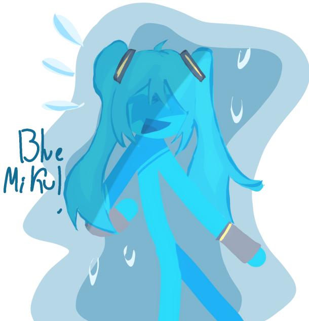 MIKU BLUE-