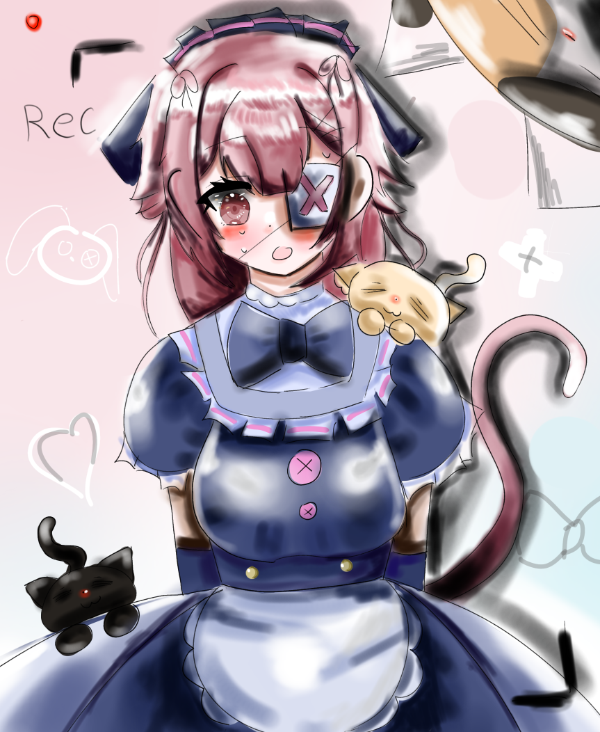 Cat maid - ibisPaint
