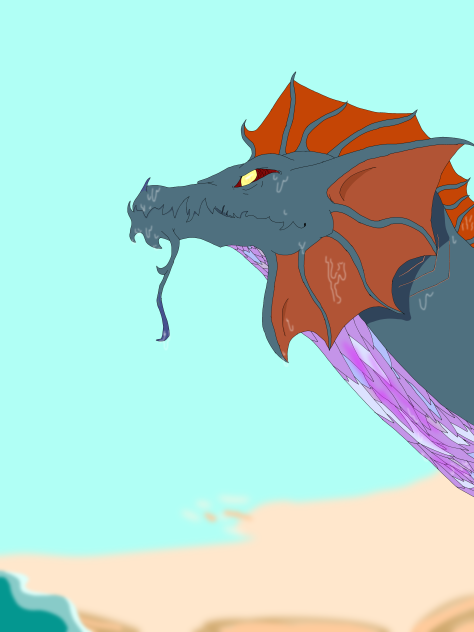 Water lindwurm or Morthon