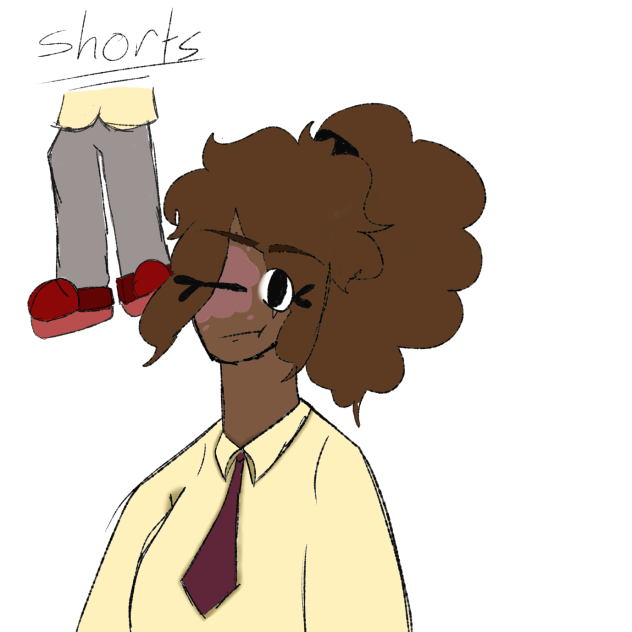 My school uniform - ibisPaint